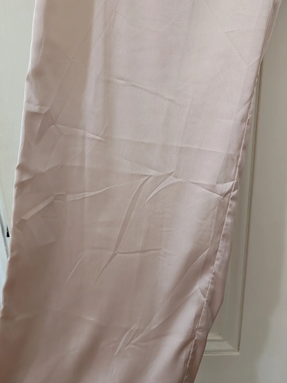 Set: Isalis Light Blush Satin Matching Set (As-is)
